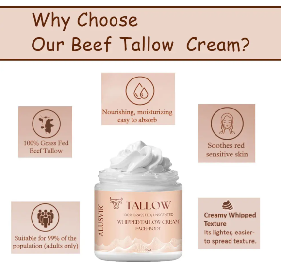Wipped Tallow Body Cream